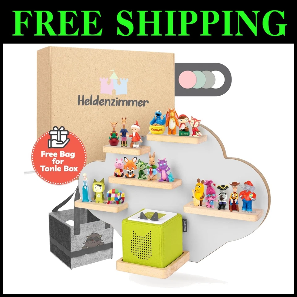 Secure Tonie Box Shelf with Strong Magnets - Image 1 of 4