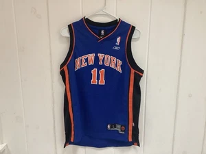 Maglia New York Knicks GIOVENTÙ grande blu arancione Jamal Crawford 11 vintage Y2K ragazzi - Foto 1 di 3