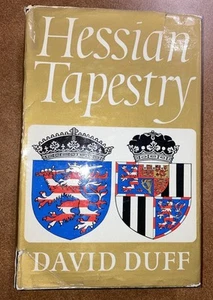 Hessian Tapestry HC DJ David Duff 1967 Frederick Muller VNTG - Picture 1 of 9