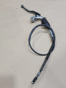 02-23 2003 II Suzuki RM85 RM85L RM 85 palanca embrague percha y cable - Imagen 1 de 3