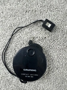 Grundig AN-03 Compact Shortwave Radio Antenna Retractable Reel with Clip - Bild 1 von 3