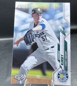 Topps Pro 2020 debut #PD-158 George Kirby Seattle Mariners - Imagen 1 de 3