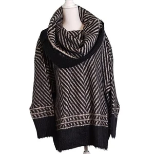 John Galliano Paris Striped Cowl Neck Sweater - Size Small - Picture 1 of 6