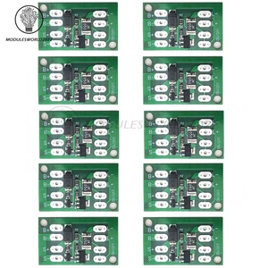 10x Interrupteur de Circuit Contrôle Lumière Auto Charge Solaire Batterie Lithium Charge Board - Photo 1/9