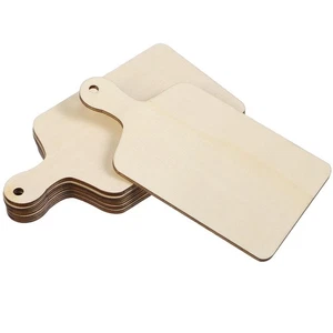 6 Pcs Wooden Board Toys Child Small Blank Trays Bread Boards - Picture 1 of 12