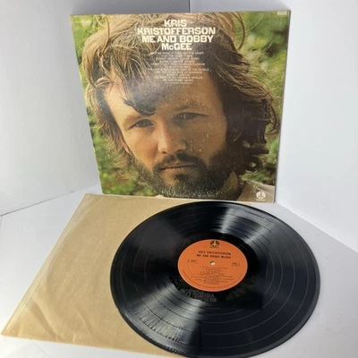 Kris Kristofferson - Me and Bobby McGee - 1971 vinyl LP - Monument Z 30817 Foto 1 de 4