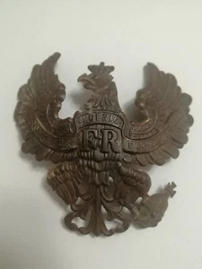 Casco Pickelhaupbe Primera Guerra Mundial Alemania - Placa frontal prusiana original (1467) - Imagen 1 de 10
