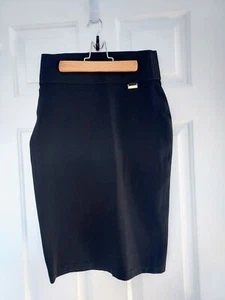 NWT Calvin Klein Power Stretch Suit Pencil Skirt Size XS Pull On Classy - Picture 1 of 7