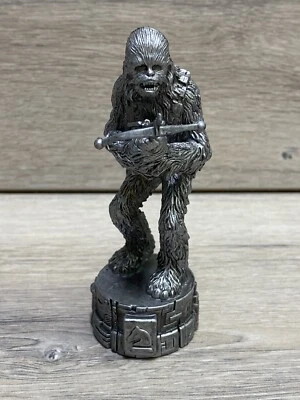 Star Wars Saga Edition Chess Chewbacca Rook Chewy 2005 Foto 1 de 4