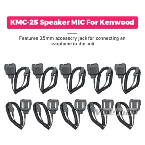 10X Kenwood KMC-25 mikrofon głośnikowy do radia TK-280 TK-380 TK480 TK290 TK3140 TK3148 - Zdjęcie 1 z 12