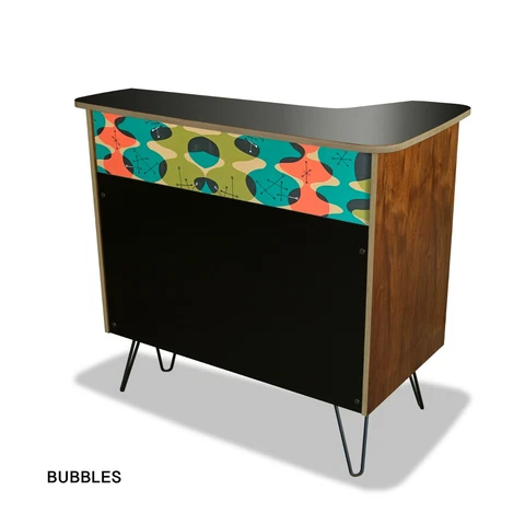 Home bar mid century modern vintage retro style boomerang design, made to order Cover