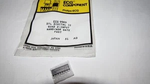 ECG 9949 NTE9949 Integrated Circuit DTL Digital, Quad, 2 − Input NAND/NOR Gate - Picture 1 of 2