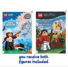 LEGO® City: Stop the Fire! Activity Book & Lego  Harry Potter  Activity   New 