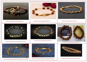 Japam Rudraksha 5 Facet Bracelets Different Styles fashion and lucky charms - Picture 1 of 3