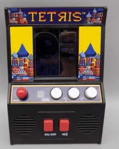 Console gioco portatile Tetris funzionante base divertente marca articolo # 09594 custodia - Foto 1 di 7