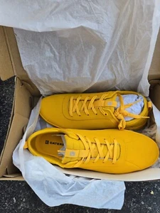 caterpillar Hex shoes Size Men 9.5 Or Womens 11.5 Cat Yellow - Picture 1 of 4