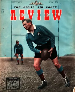 RAF REVIEW JAN 51_EISENHOWER_WW2 RICHARD HILLARY_WOODEN HORSE POW_WHITE CAPS MEA - Picture 1 of 1