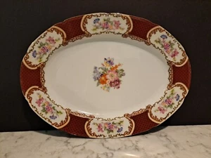 VINTAGE GOLD CASTLE AUS JAPAN SPEISETELLER SAMMLERSTÜCK GERINGE GEBRAUCHSSPUREN - Bild 1 von 11