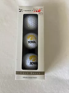 University Of Iowa / Iowa Hawkeyes Logo Golf Balls - Picture 1 of 4