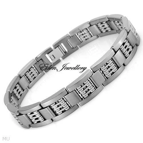Charming High Quality Men TITANIUM Bracelet Imported from USA Brand New Gift Box - Image 1 of 1