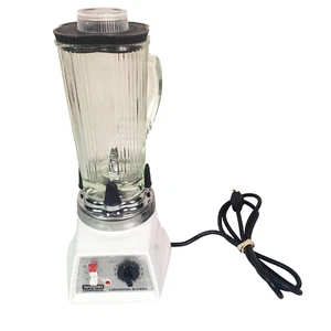 Temporizador de licuadora de laboratorio comercial WARING 7010 modelo # 31BL91 tarro de vidrio probado - Imagen 1 de 11