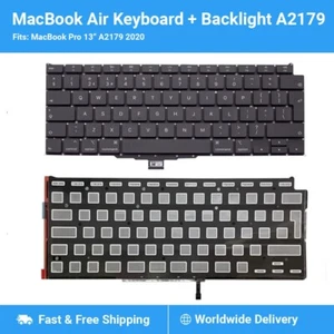 Apple Macbook Air M1 Replacement Keyboard + Backlight UK A2179 m1 13" 2020 - Picture 1 of 4