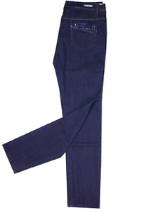 Vaqueros de mezclilla azul índigo talla grande G-18 - Imagen 1 de 7