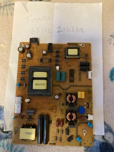 17IPS72 POWER SUPPLY BOARD FOR TOSHIBA 65UF3D53DB (TESTED OK TUB2) - Picture 1 of 1