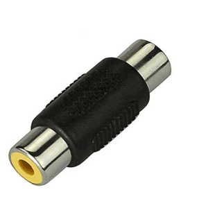 RCA Audio Video Buchse auf Buchse Kupplung Adapter Verlängerungskabel - Picture 1 of 5