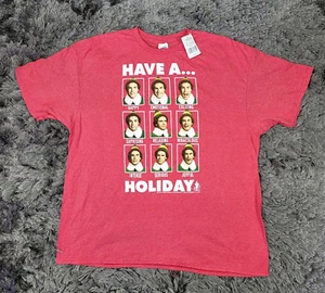 Camiseta Elfo Para Hombre 2XL Roja Navidad Vacaciones Película Will Ferrell Buddy Divertida Nueva Con Etiquetas - Imagen 1 de 14