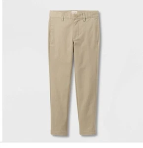 Boys Cat & Jack Vintage Khaki School Uniform Pant Husky Sz 18 - Picture 1 of 2