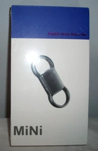 Lettore MP3 64GB Mini Spy Registratore Digitale Vocale Attivata - Portachiavi - Nuovo - Foto 1 di 3