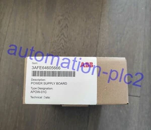1 PIEZA NUEVA ABB APOW-01C Placa de fuente de alimentación FedEx o DHL - Imagen 1 de 4