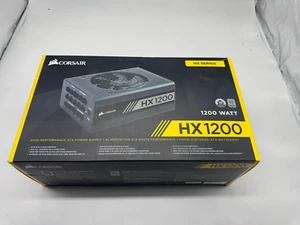 Corsair HX1200 PSU 1200W 80+ Platinum Certified Fully Modular Cables - Bild 1 von 3