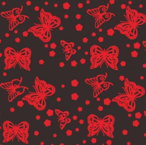 Red Butterfly’s Chocolate Transfer Sheet - Picture 1 of 8