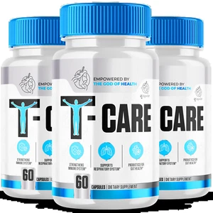 T-Care for Men Advanced Formula Supplement with Premium Ingredients 180 Capsules - Picture 1 of 12