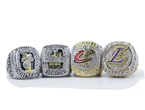 LEBRON JAMES set of 4 Championship Replica Ring - Picture 1 of 6
