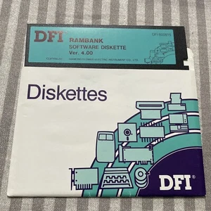 vintage software DFI Rambank Ver. 4.00 Diamond Flower Elektrische Diskette - Bild 1 von 2