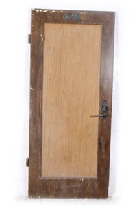 alte Holztür Tür Holz Kassettentür Zimmertür WC links 170,5 x 74 x 4cm - Bild 1 von 12