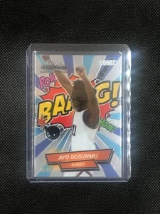 RARO!! AYO DOSUNMU - 2021-22 WILD CARD ALUMINATION - COMIX #'d/60 - NOVATO - Imagen 1 de 3