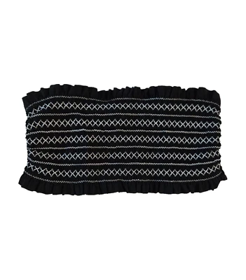 Top de bikini Tory Burch Costa Bandeau talla grande Foto 1 de 4