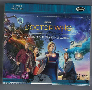 2022 Doctor Who Serie 11 & 12 UK Versione Trading Carte Hobby Scatola Sigillato
