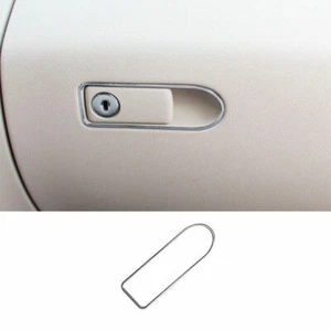 Silver Aluminum Co-Pilot Storage Box Handle Bowl Trim For Benz C-Class 2015-2021 - Foto 1 di 7