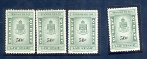 Canada Revenu Stamps: 4 x 50 Cents, QL-113 mint-NH..$34 - Imagen 1 de 1