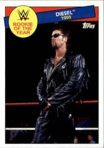 Diesel 2015 Topps Heritage WWE Rookie Of The Year Card #11 - Picture 1 of 2