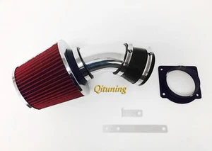 Black Red For 1pc 1997-2000 Mercury Mountaineer 5.0L V8 Air Intake Kit + Filter - Picture 1 of 1