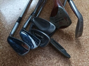 7 gebrauchte Golfschläger verschiedene Marken und Modelle siehe Foto Golf Club  - Bild 1 von 5