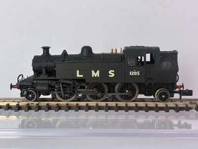 Dapol ND062B Class Ivatt 2-6-2 loco 1205 in LMS black - Without Push-Pull - Image 1 of 4