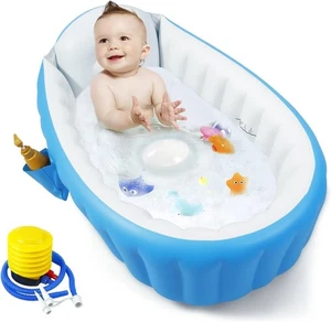 Pandaear Aufblasbare Kinderbadewanne, Tragbare Badewanne DA049 - Bild 1 von 7