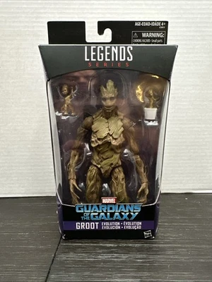 Hasbro Marvel Legends GROOT Evolution 3-Pack Guardians of the Galaxy NEW - Image 1 of 4